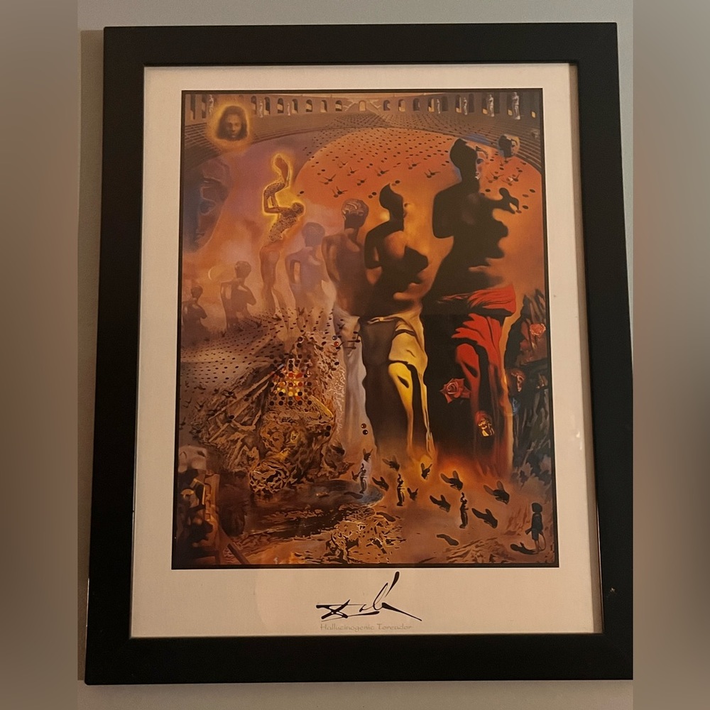 Dali - Hallucinogenic Toreador Framed Print